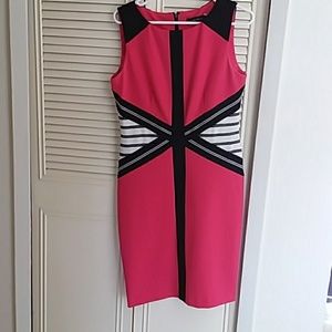 Almost New!  Ivanka Trump Color Block Dress